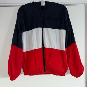 Brandy Melville Colorblock Windbreaker Jacket